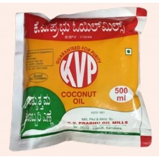 K V Prabhu Coconut Oil Pouch -500ml K V Prabhu Coconut Oil Pouch -500ml