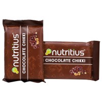 Chocolate Chikki, 120 Grams (Pack of 6) 