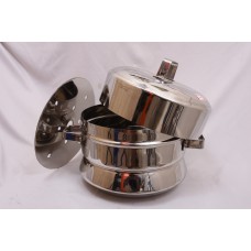 Thondur |ತೊಂದೂರ್ |Idli Cooker - Stainless Steel - 15 Cups Capacity (Without Cups)