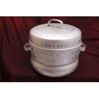 Thondur ತೊಂದೂರ್  - Idli Cooker Aluminium - 18 Cups Capacity (Without Cups)